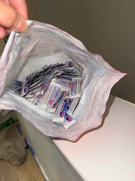 Photo of free Neil Med premixed saline packets (San Antonio shopping center) #2