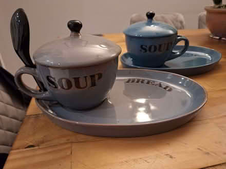 Photo of free Soup bowls and bread plates (Wendover HP22) #1