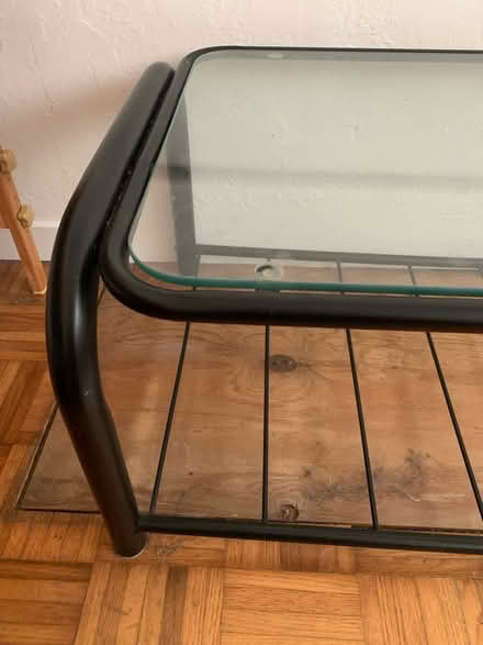 Photo of free Glass topped coffee table (Richmond) #3