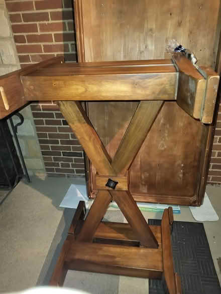 Photo of free Solid wood kitchen table (Westchester, Il) #3