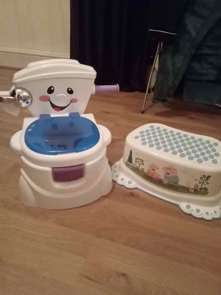 Photo of free Singing praising potty and peppa pig step stool (Wood Farm OX3) #1