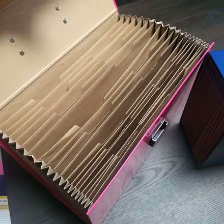 Photo of free Two cardboard concertina files (Camberley GU15) #4