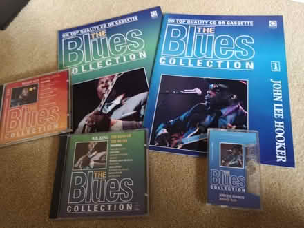 Photo of free Blues CDs, tape & mags (Joppa EH15) #1