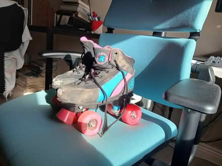 Photo of free Child's roller skates + pads (Templeogue) #3