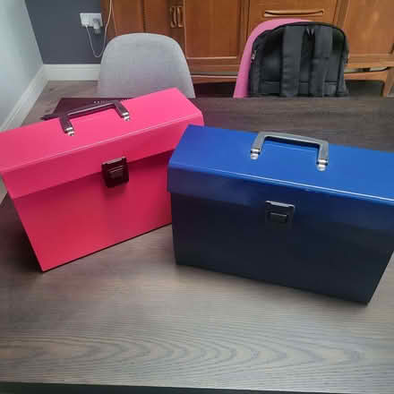 Photo of free Two cardboard concertina files (Camberley GU15) #3