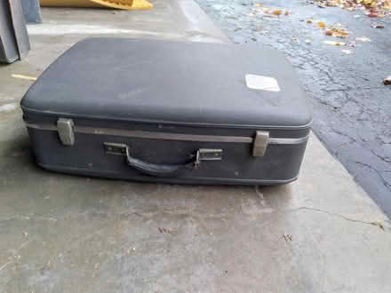 Photo of free Suitcase, fibregalss, grey (Ajax) #1