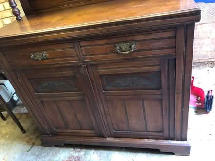 Photo of free Antique cabinet / sideboard (Southfields SW18) #4