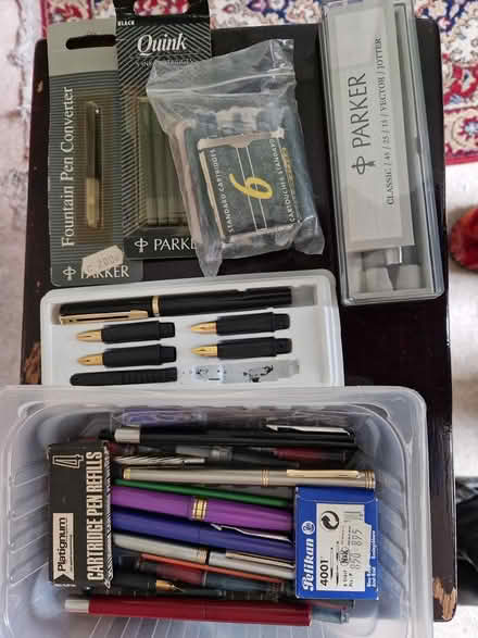 Photo of free Fountain pens and cartridges (Wimborne Town centre, BH21) #1