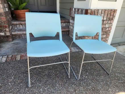 Photo of free Blue chairs (Jackson Meadows) #1