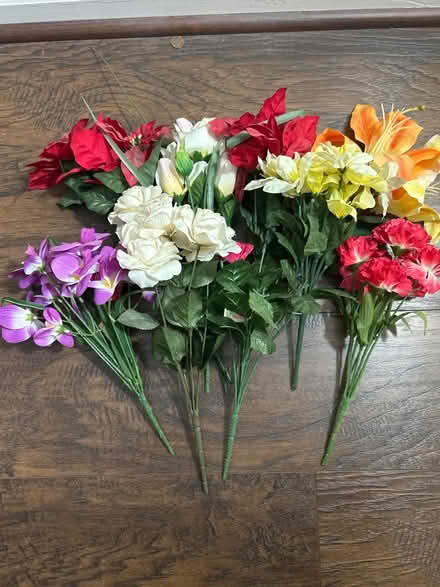 Photo of free Assorted artificial flowers (Near Canton) #1