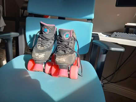 Photo of free Child's roller skates + pads (Templeogue) #2