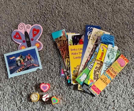 Photo of free Stickers, bookmarks, erasers (Bolingbrook - Rt 53) #3