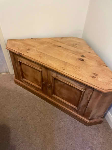 Photo of free Pine corner TV Unit (Abberley, WR6) #2