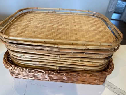 Photo of free Bamboo food trays (West of Walmart on Blairsferry) #1