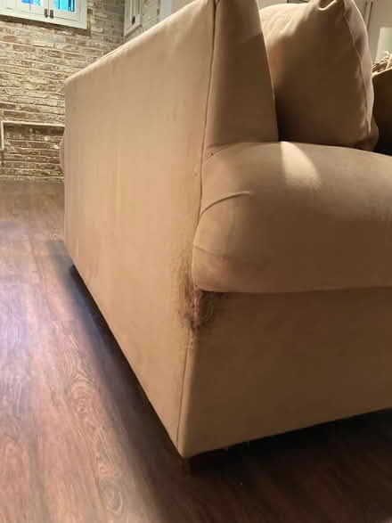 Photo of free Beige Arm & Couch set (Wakefield/Forest Hills) #4