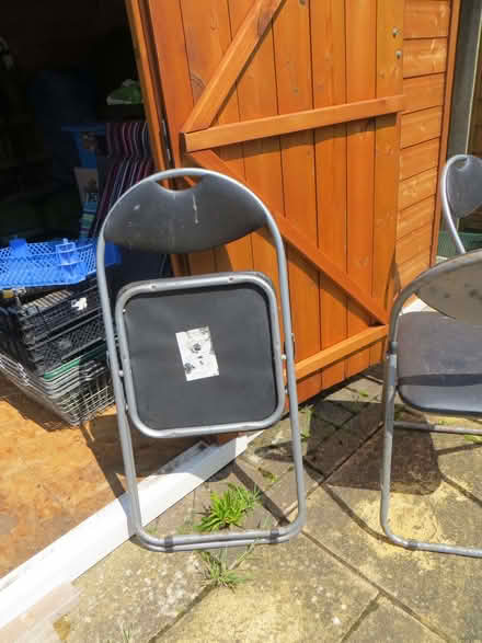 Photo of free Approx 24 Fold Up Chairs All Need TLC ( PENDING COLLECTION ) (Ferring BN12) #3