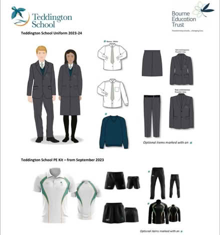 Photo of Teddington School uniform 13yo girl (Hampton TW12) #1