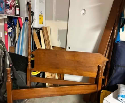 Photo of free Full sized bedframe (Corte Madera, near Marin Joe’s) #1