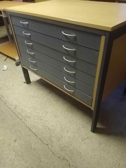 Photo of free Drawing Cabinet and computer desk (Royston SG8) #1