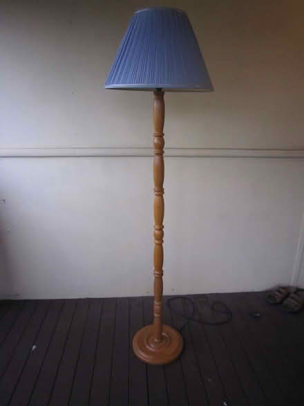 Photo of free Blue floor lamp (Blacktown near station) #1