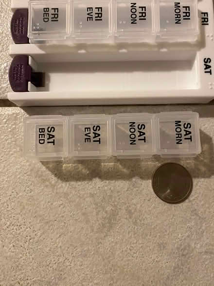 Photo of free Pill dispenser (Berkeley) #2