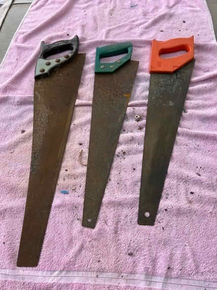 Photo of free Saws. Three. (Clanfield PO8) #1