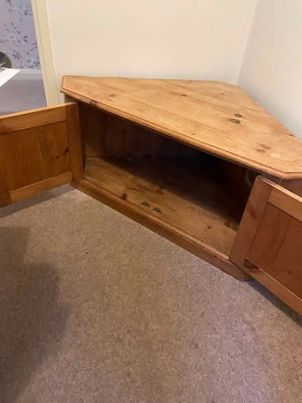 Photo of free Pine corner TV Unit (Abberley, WR6) #1