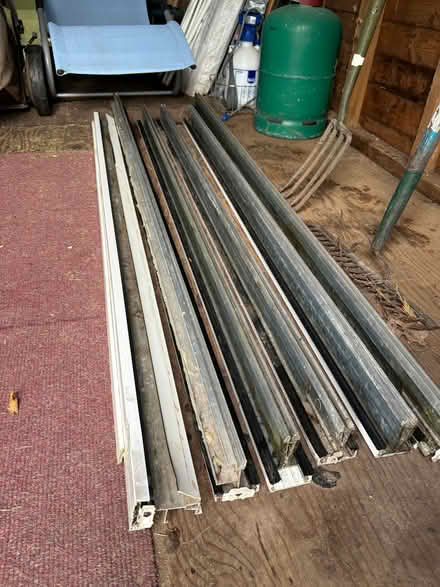 Photo of free Used ﻿Polycarbonate sheets and plastic coated struts. (Rackheath NR13) #3