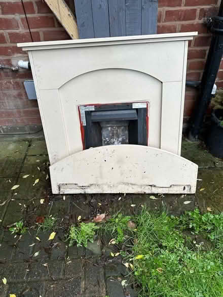 Photo of free Marble fire surround and hearth (Longsight M18) #1