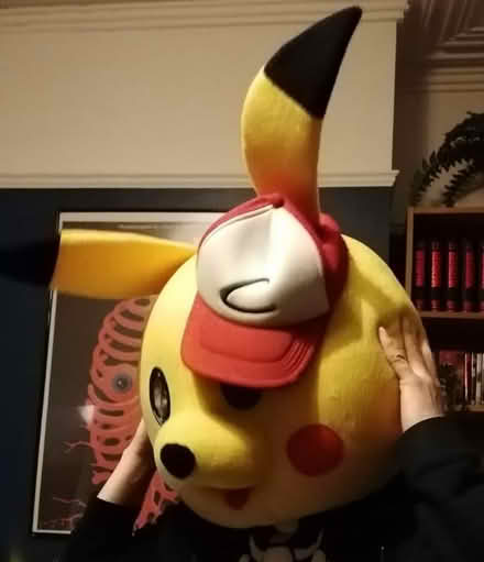 Photo of free Homemade Pikachu costume mens M (St Andrews, BS6) #1