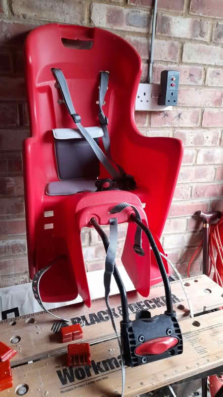 Photo of free Child's bike seat (Cranfield MK43) #1