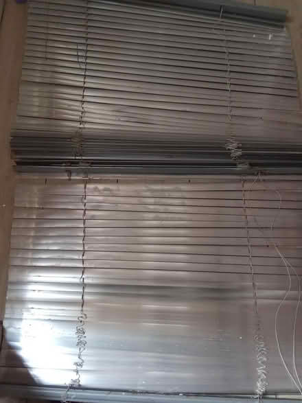 Photo of free 2 sets of silver blinds (WV11) #1