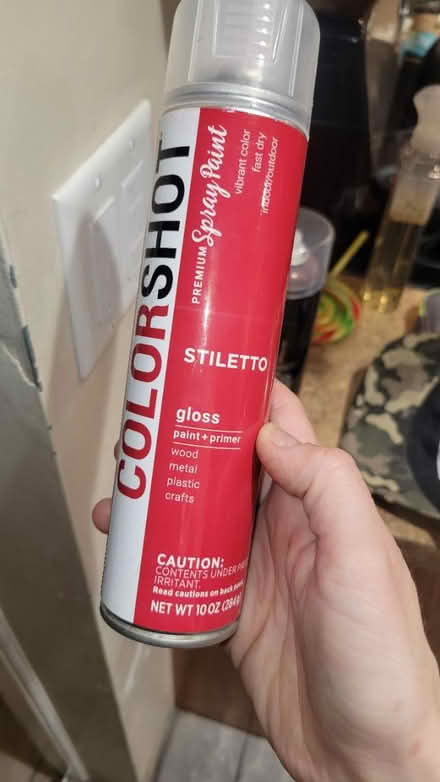 Photo of free Red spray paint (Aberdeen by train station) #1