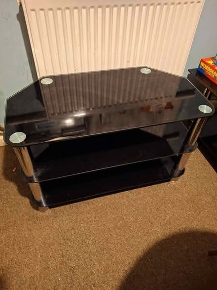 Photo of free Glass TV Stand (Marks Tey CO6) #1