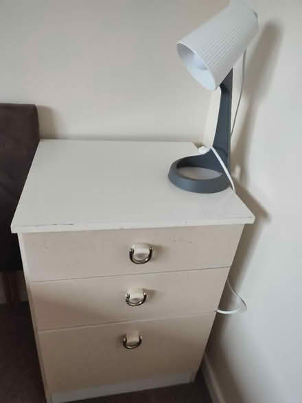 Photo of free Bed side table and lamp (BT6) #1