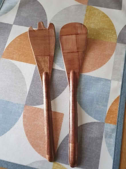 Photo of free Wooden Salad servers (East Winch PE32) #1