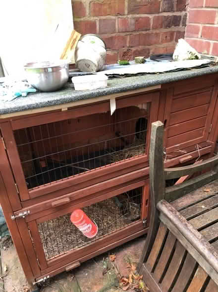 Photo of free Rabbit hutch (Ball Hill CV2) #1