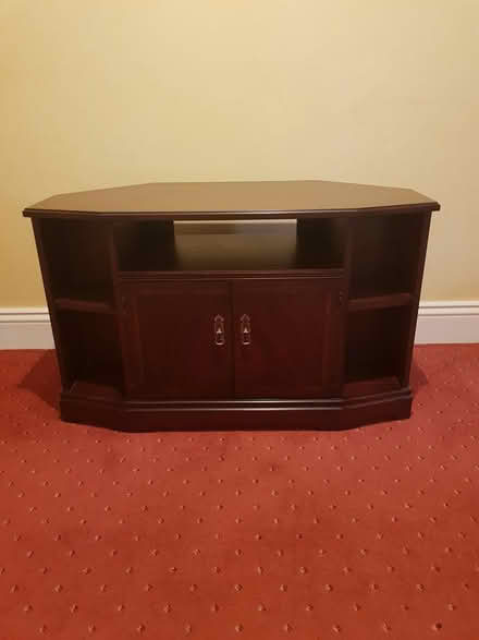 Photo of free 2 door solid wood TV cabinet (Foxrock) #1