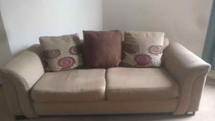 Photo of free 3 seater sofa (Abbeyhill EH6) #1