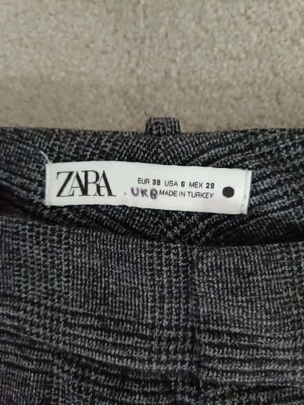 Photo of free Size 8 Bundle Zara Womens Trousers Black Charcoal Check Patt (New Penshaw NE38) #4