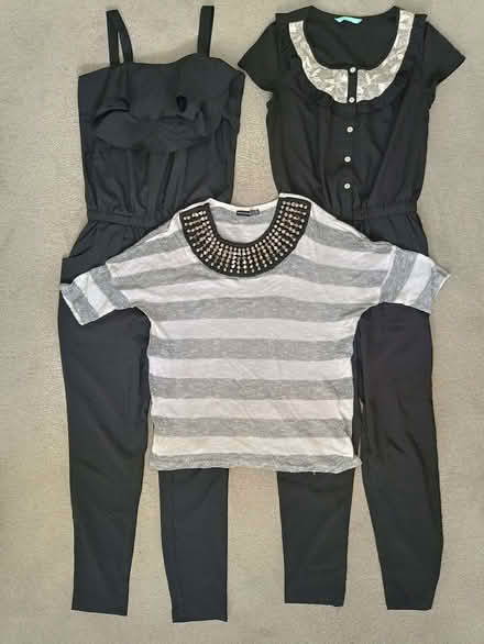 Photo of free Size 6 Bundle 2x Black Jumpsuits Attractive Collar Design Ju (New Penshaw NE38) #3