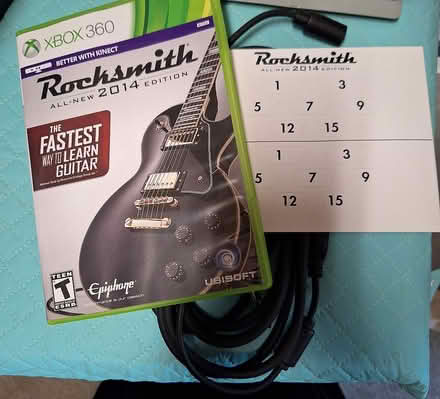 Photo of free Rocksmith 2014 guitar game w/cable (North Greenwood) #2