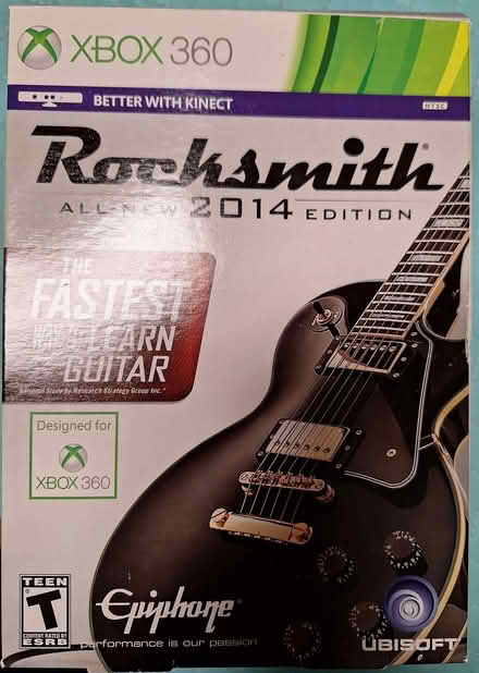 Photo of free Rocksmith 2014 guitar game w/cable (North Greenwood) #1