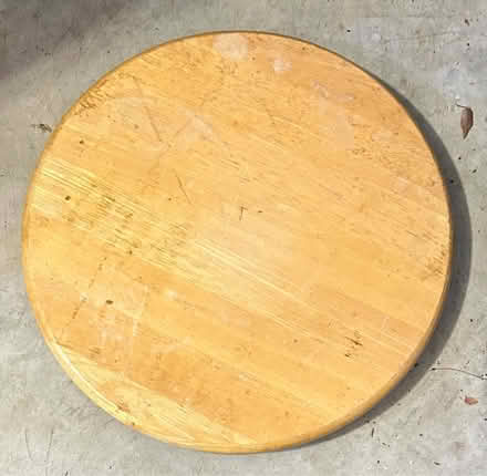 Photo of free 14". Wooden LAZY Susan (Elkridge rte103 & rte100) #1