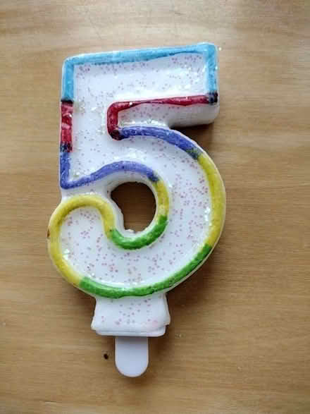 Photo of free Birthday cake number candles (New Malden KT3) #4