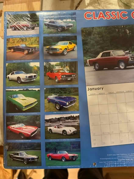 Photo of free 2010 classic car calendar (Bensenville) #1