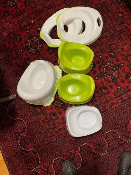 Photo of free 4 baby potties and 2 toilet seats (Cheadle SK8) #1