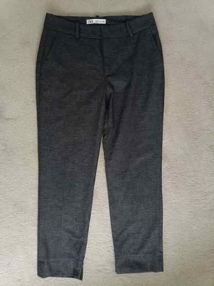 Photo of free Size 8 Bundle Zara Womens Trousers Black Charcoal Check Patt (New Penshaw NE38) #3