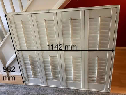 Photo of free framed indoor window shutters (Friern Barnet N11) #1