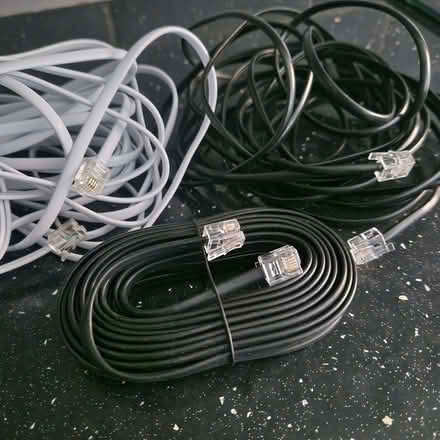 Photo of free Telephone extension cables (Clive Vale TN35) #1